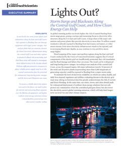 edited report and case studies on resilence of electrical grid to storm surge, Oct 2015