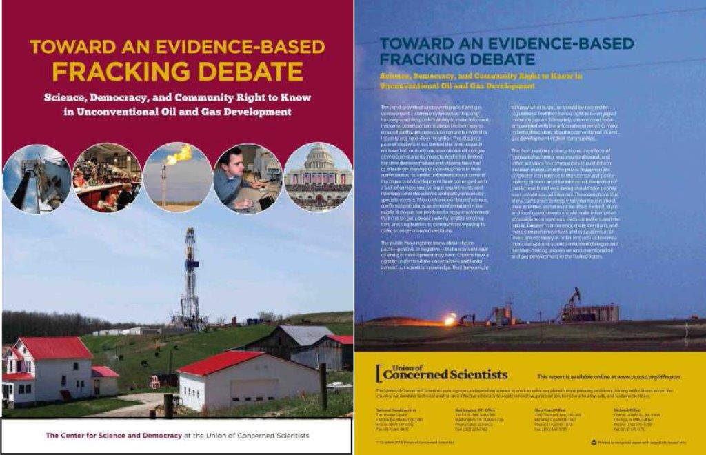 edited this 72-page report on hydraulic fracturing published October 3, 2013, heavily contributing to the first third on technology; it also publishes half a dozen of my photographs